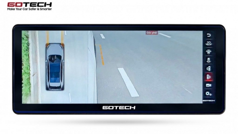 Màn hình Android DVD liền camera 360 Kia Cerato | Gotech GT Evo 360